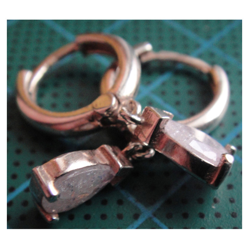 Gümüş Halka Küpe_398