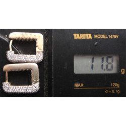 Zirkon Taşlı Gümüş Küpe_399