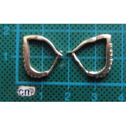 Zirkon Taşlı Gümüş Küpe_401