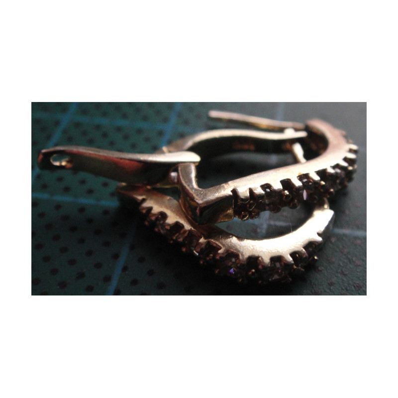 Zirkon Taşlı Gümüş Küpe_401