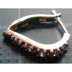 Zirkon Taşlı Gümüş Küpe_401