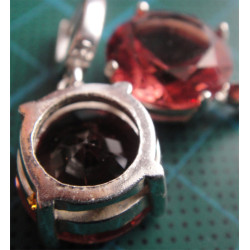 Sultanayt Taşlı Gümüş Küpe_403