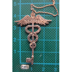 Mistik Gümüş Kolye Ucu_1687