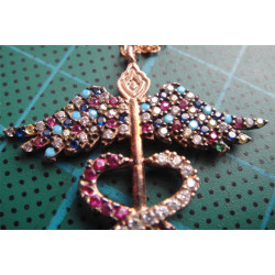 Mistik Gümüş Kolye Ucu_1687