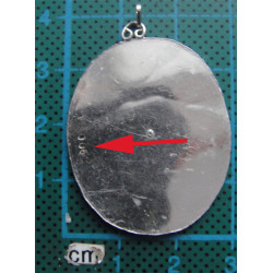 El İşçilikli Gümüş Kolye Ucu_1691