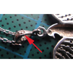 Gümüş Güvercin Kolye Ucu_1695