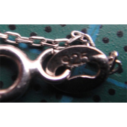 Zirkon Taşlı Gümüş B Harfli Kolye Ucu_1700