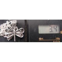 Gümüş Yusufçuk Kolye Ucu_1702