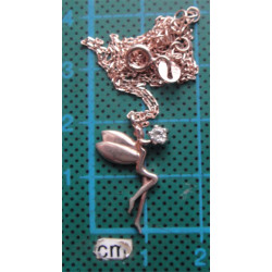 Peri Kızı Gümüş Kolye Ucu_1705