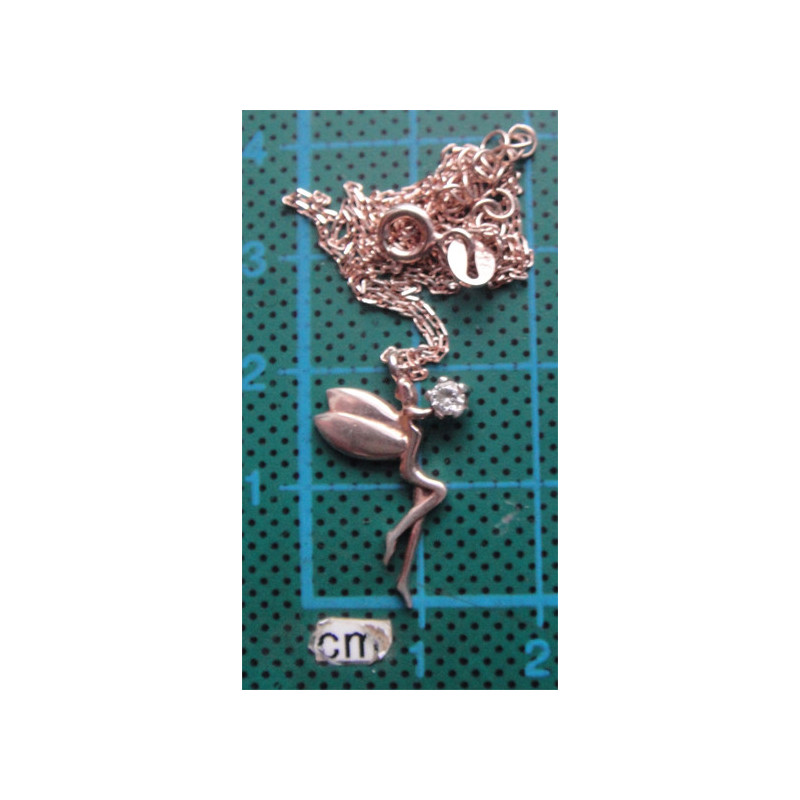 Peri Kızı Gümüş Kolye Ucu_1705