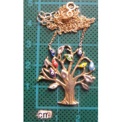 Nazar Ağacı Gümüş Kolye Ucu_1716