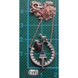 Anne ve Çocuk Gümüş Kolye Ucu_1721