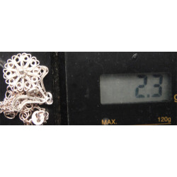 Telkari İşçilikli Gümüş Kolye Ucu_1723