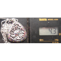 Dualı Gümüş Kolye Ucu_1724