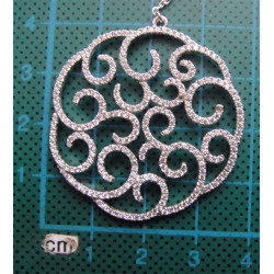 Zirkon Taşlı Gümüş Zincir_482