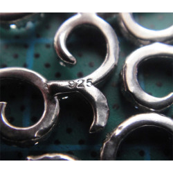 Zirkon Taşlı Gümüş Zincir_482