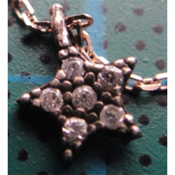 Nazar Boncuklu Gümüş Hayalet Kolye_483