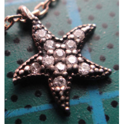 Nazar Boncuklu Gümüş Hayalet Kolye_483