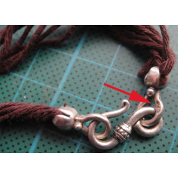 Akik Taşlı Gümüş Kolye ve Küpe Set_485