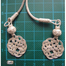 Trabzon İşi Örme Gümüş Zincir_486