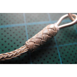 Trabzon İşi Örme Gümüş Zincir_486