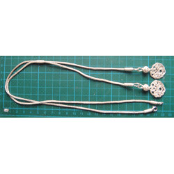 Trabzon İşi Örme Gümüş Zincir_486