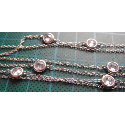 Zirkon Taşlı Gümüş Kolye_492