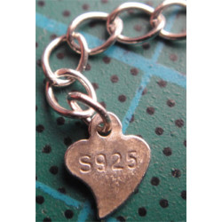 Zirkon Taşlı Gümüş Kolye_492