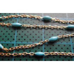 Mavili Gümüş Kolye_495