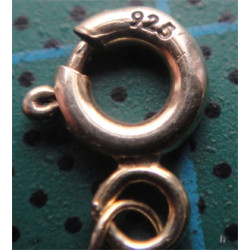 Beyazlı Gümüş Kolye_496