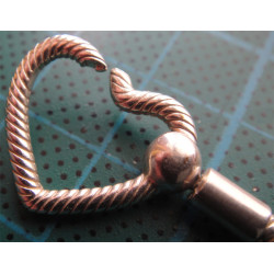 Kalp Kilitli Gümüş Bileklik_800