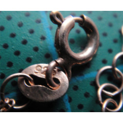 Mineli Papatya Gümüş Bileklik_801