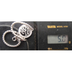 Kalpli Ağaç Gümüş Bileklik_808