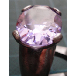 Pembe Taşlı Gümüş Yüzük_1312