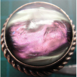 Doğal Taşlı Gümüş Yüzük_1313