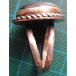 Doğal Taşlı Gümüş Yüzük_1313