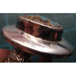 Turkuaz Taşlı Gümüş Yüzük_1314