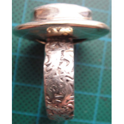 Turkuaz Taşlı Gümüş Yüzük_1314