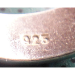 Turkuaz Taşlı Gümüş Yüzük_1314