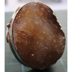 Doğal Taşlı Gümüş Yüzük_1316