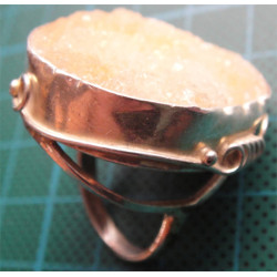 Doğal Taşlı Gümüş Yüzük_1316