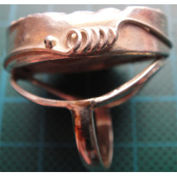 Doğal Taşlı Gümüş Yüzük_1316