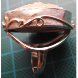 Doğal Taşlı Gümüş Yüzük_1316