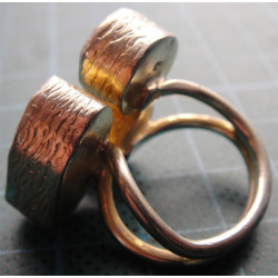 Doğal Taşlı Gümüş Yüzük_1318