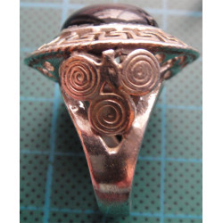 Siyah Taşlı Gümüş Yüzük_1323