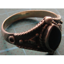 Oltu Taşlı Gümüş Yüzük_1324