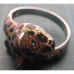 Leopar Gümüş Yüzük_1328