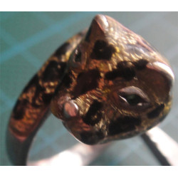 Leopar Gümüş Yüzük_1328