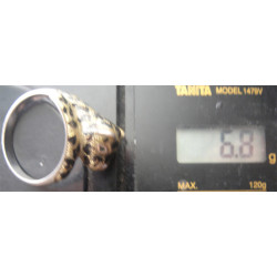 Leopar Gümüş Yüzük_1328