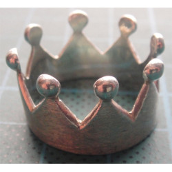 Taçlı Gümüş Yüzük_1329